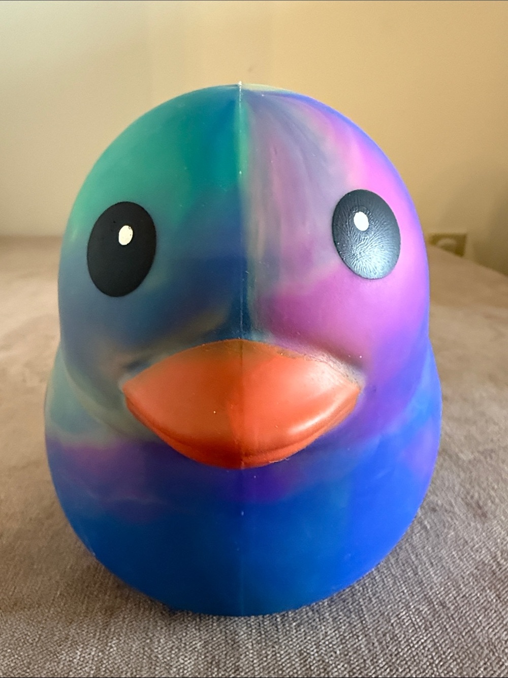 Sunny Days Jumbo Squeezy Ducks - Tie Dye Blue | New